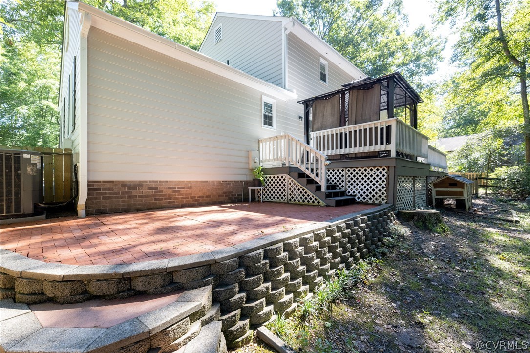 13907 Barnes Spring Road Midlothian, VA 23112 - Photo 39 of 43 a view of backyard of house