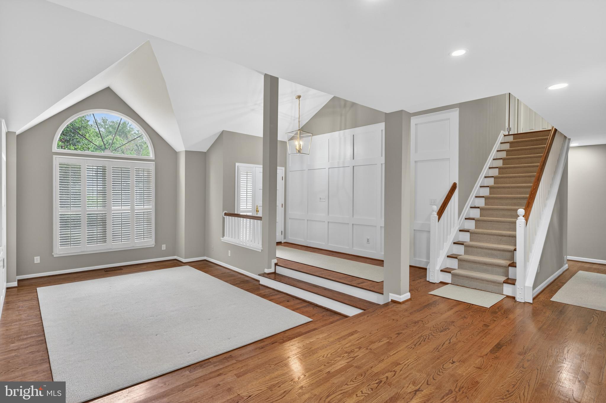 6 Nearfield Road Lutherville-Timonium, MD 21093 - Photo 12 of 71 a view of an empty room with wooden floor and a window