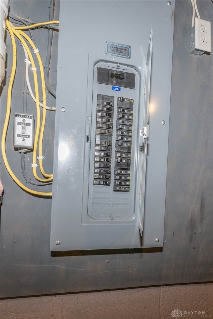190 Swailes Road Troy, OH 45373 - Photo 81 of 82 Essential electrical panel ensures reliable power for the property.