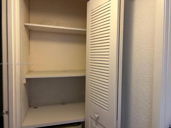 a view of a small room