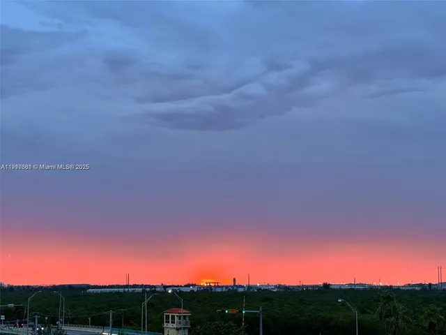 a view of city and ocean