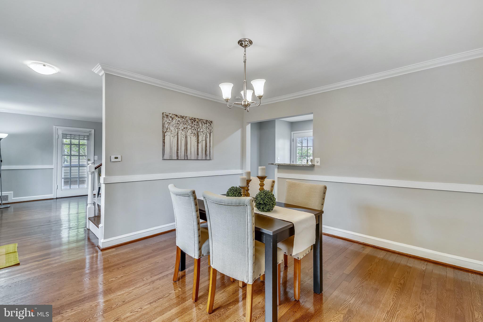10108 Pierce Drive Silver Spring, MD 20901 - Photo 12 of 64 Dining looking into foyer and living room