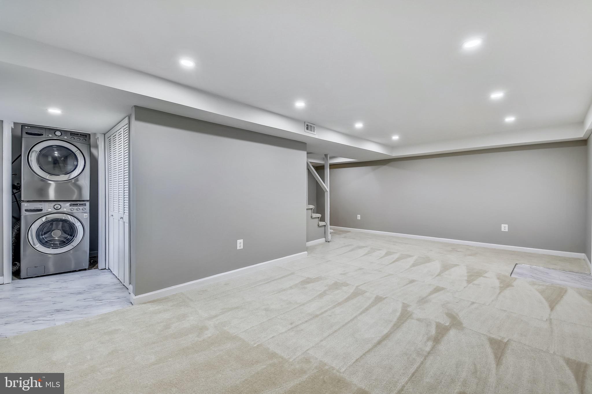 10108 Pierce Drive Silver Spring, MD 20901 - Photo 36 of 64 basement with view of laundry