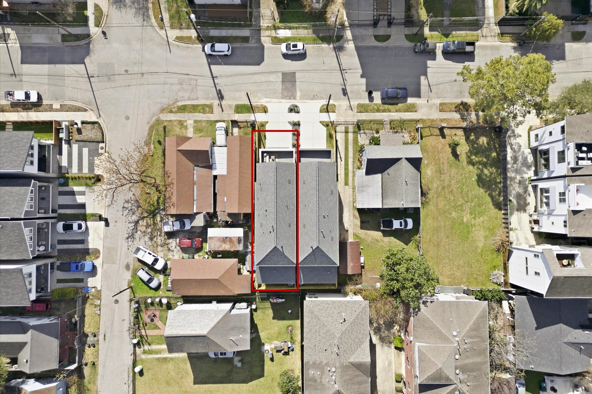 1308 Edwards Street, Unit A Houston, TX 77007 - Photo 33 of 39 First aerial view