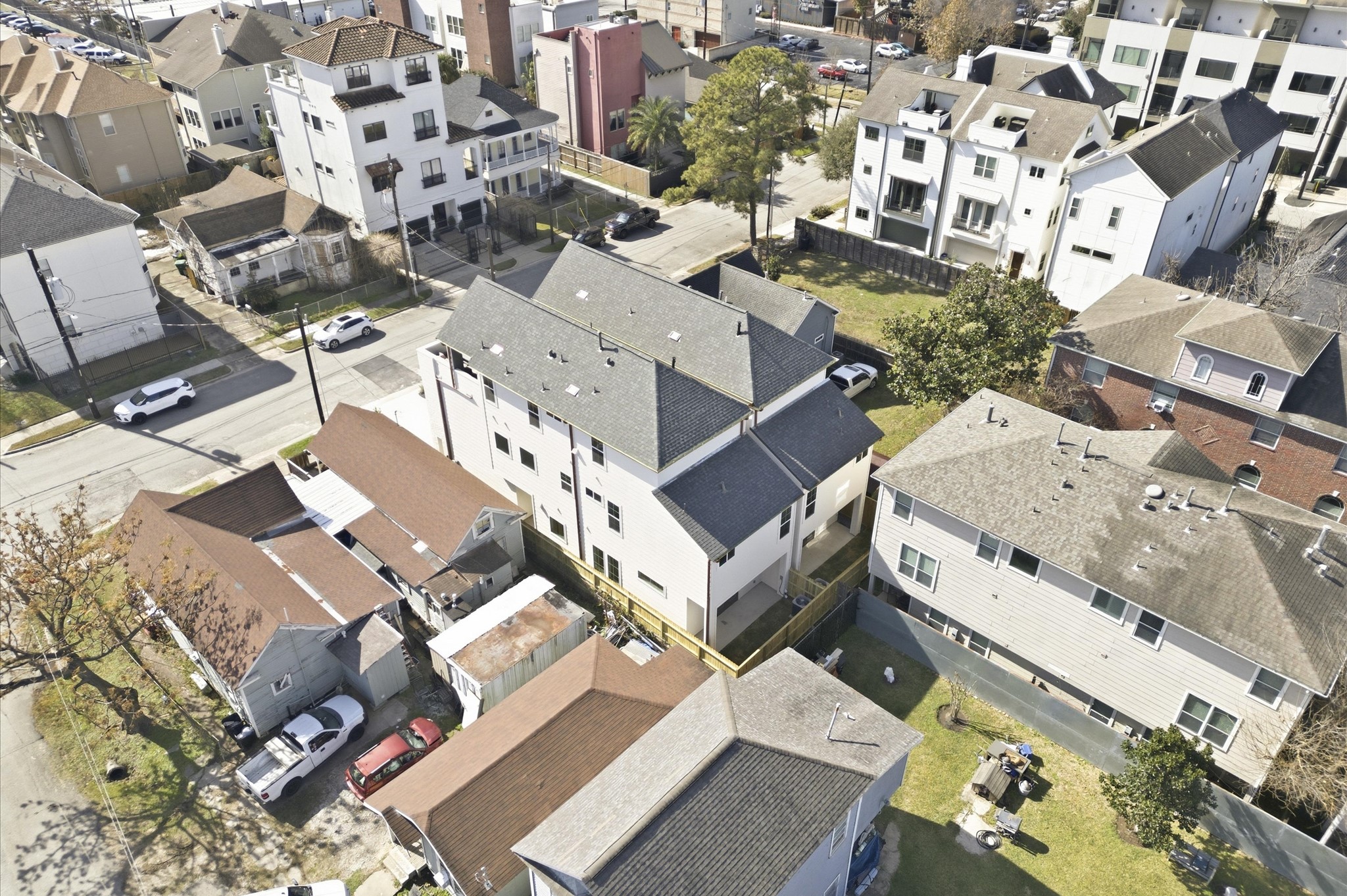 1308 Edwards Street, Unit A Houston, TX 77007 - Photo 36 of 39 Fourth aerial view