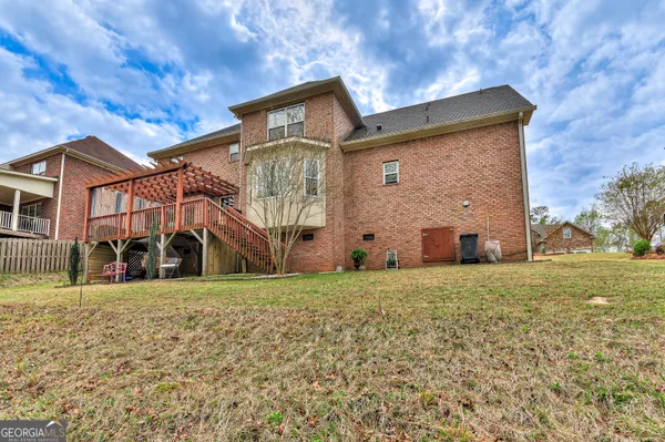 a view of outdoor space and garden