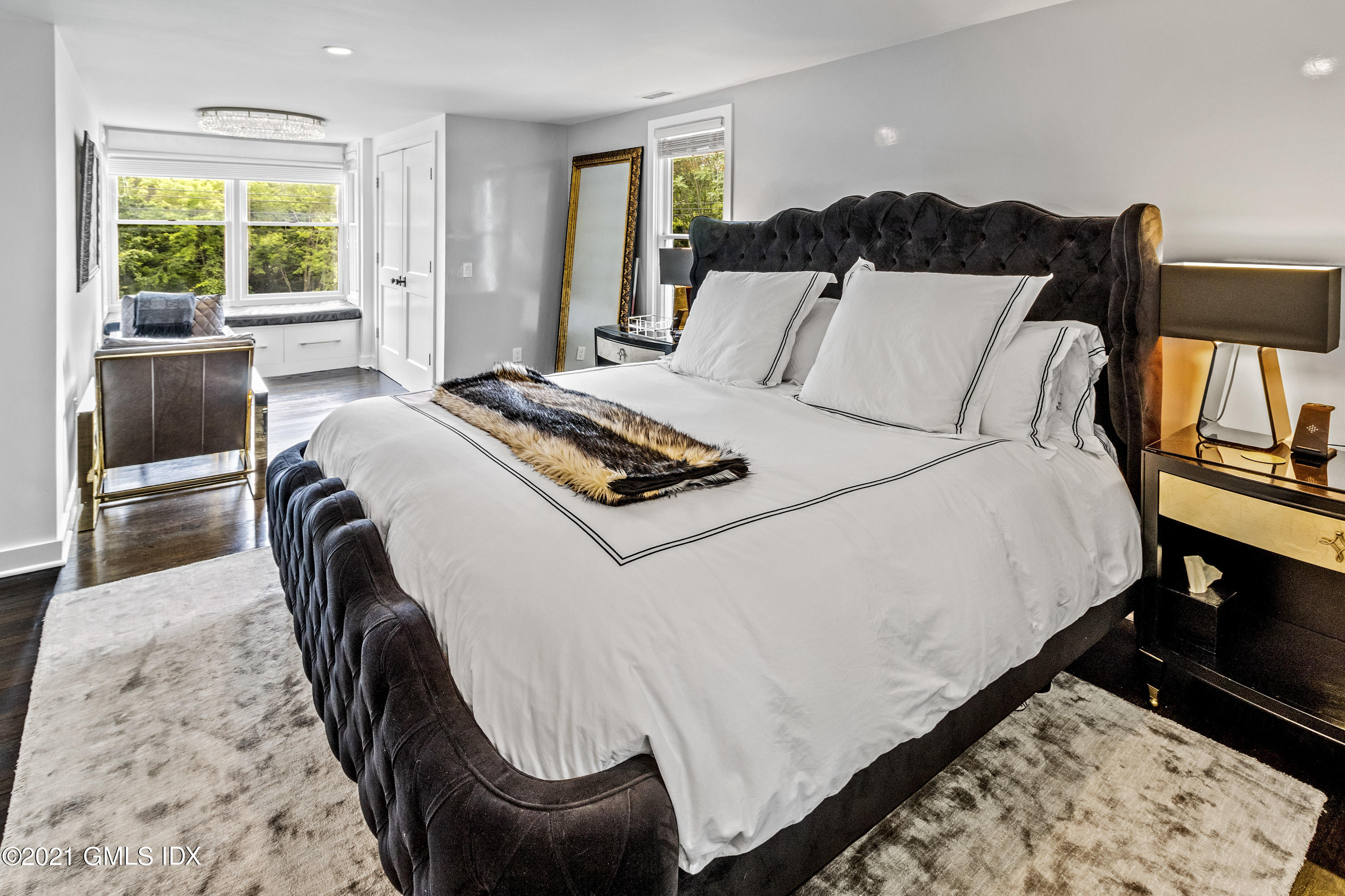 316 Valley Road Cos Cob, CT 06807 - Photo 13 of 25 a bedroom with bed and a window