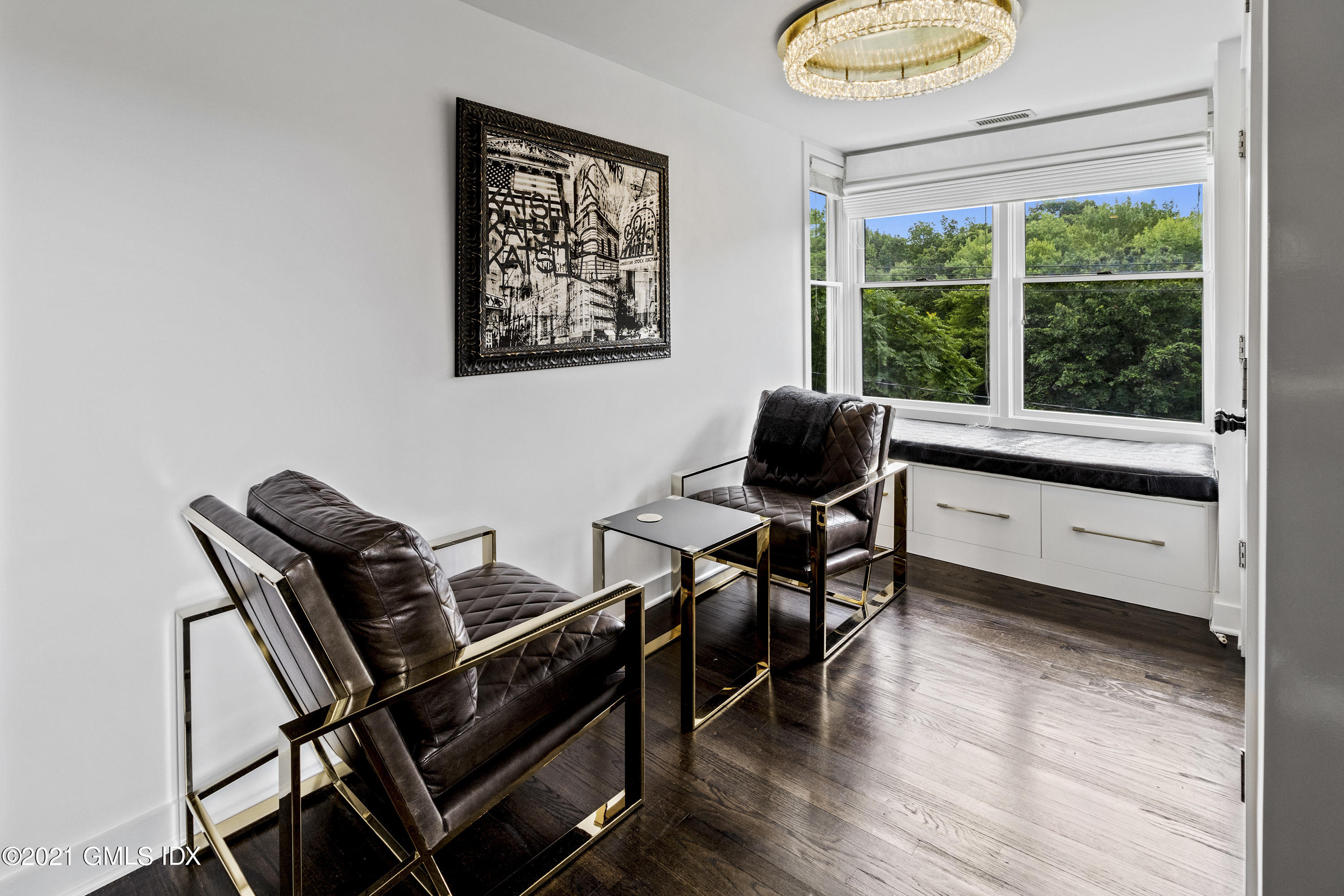 316 Valley Road Cos Cob, CT 06807 - Photo 14 of 25 a view of a workspace with furniture and a window