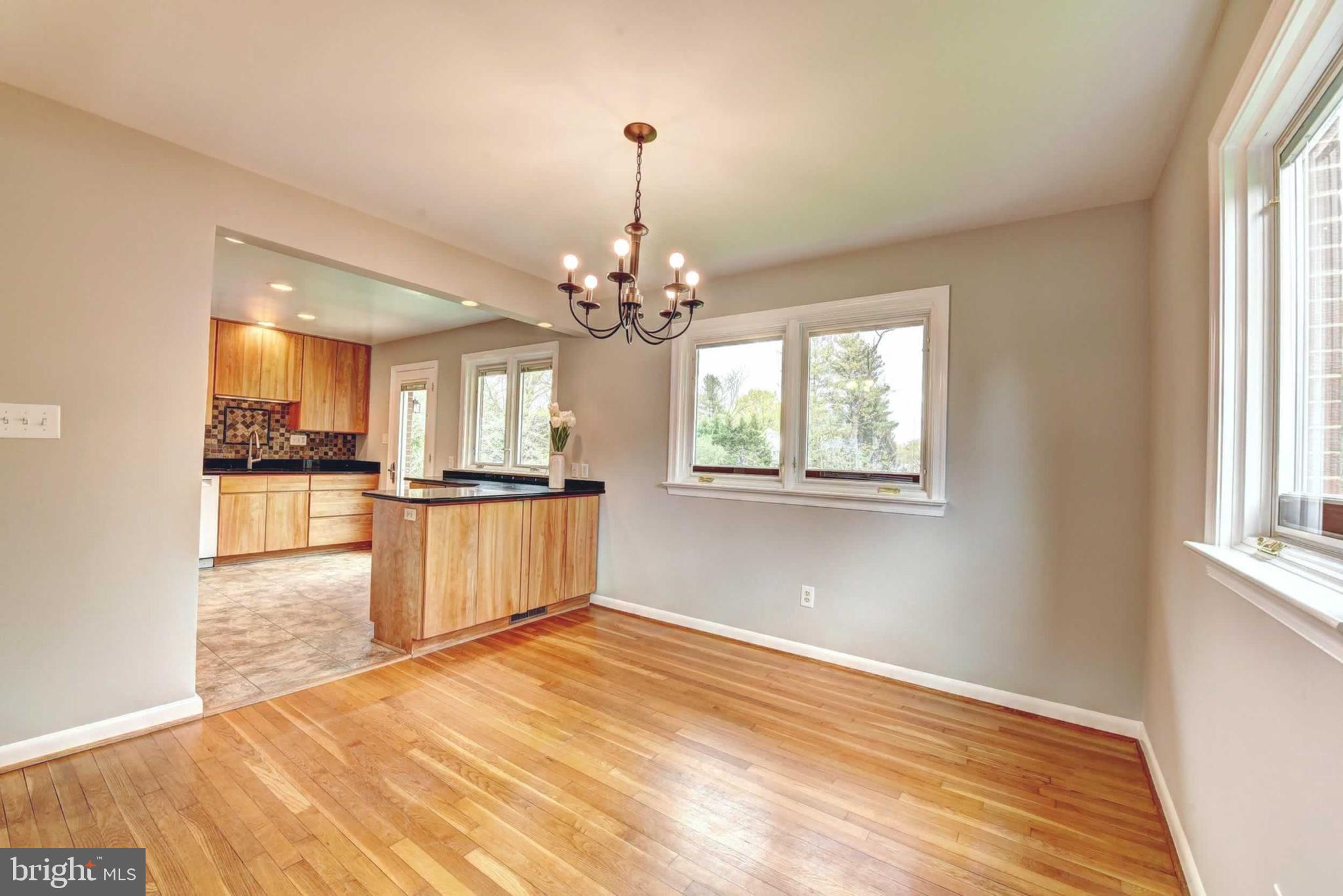 7014 Sea Cliff Road McLean, VA 22101 - Photo 5 of 31 Dining room opening to kitchen