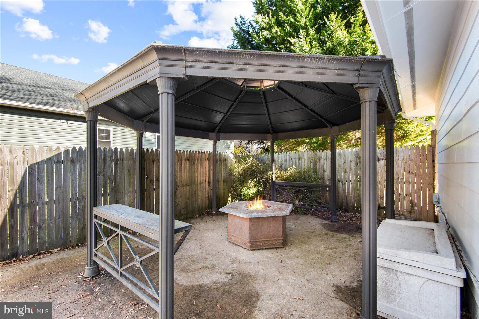 227 7th Street Colonial Beach, VA 22443 - Photo 35 of 36 a view of a chair and tables in the patio