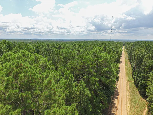 a backyard of a building with lots of green space
