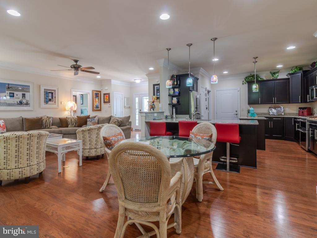 76 Radcliffe Drive Rehoboth Beach, DE 19971 - Photo 8 of 37 Casual Eating area looking to kitchen
