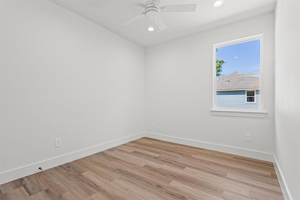 508 Florence Denison, TX 75020 - Photo 22 of 26 wooden floor in an empty room
