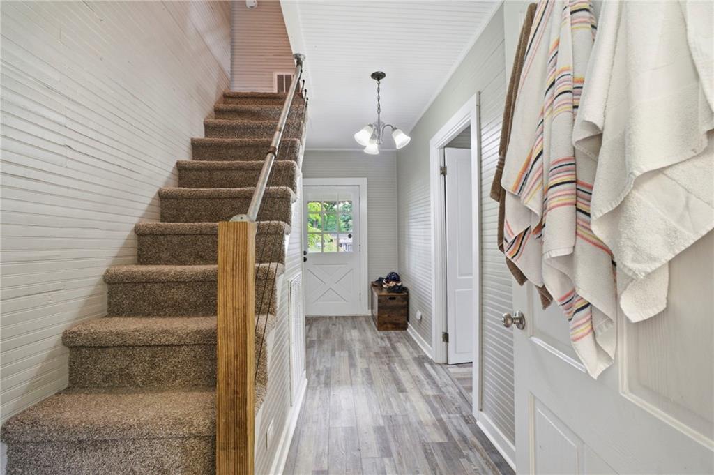 400 Sam Love Road Rocky Face, GA 30740 - Photo 28 of 29 a view of entryway and hall with wooden floor