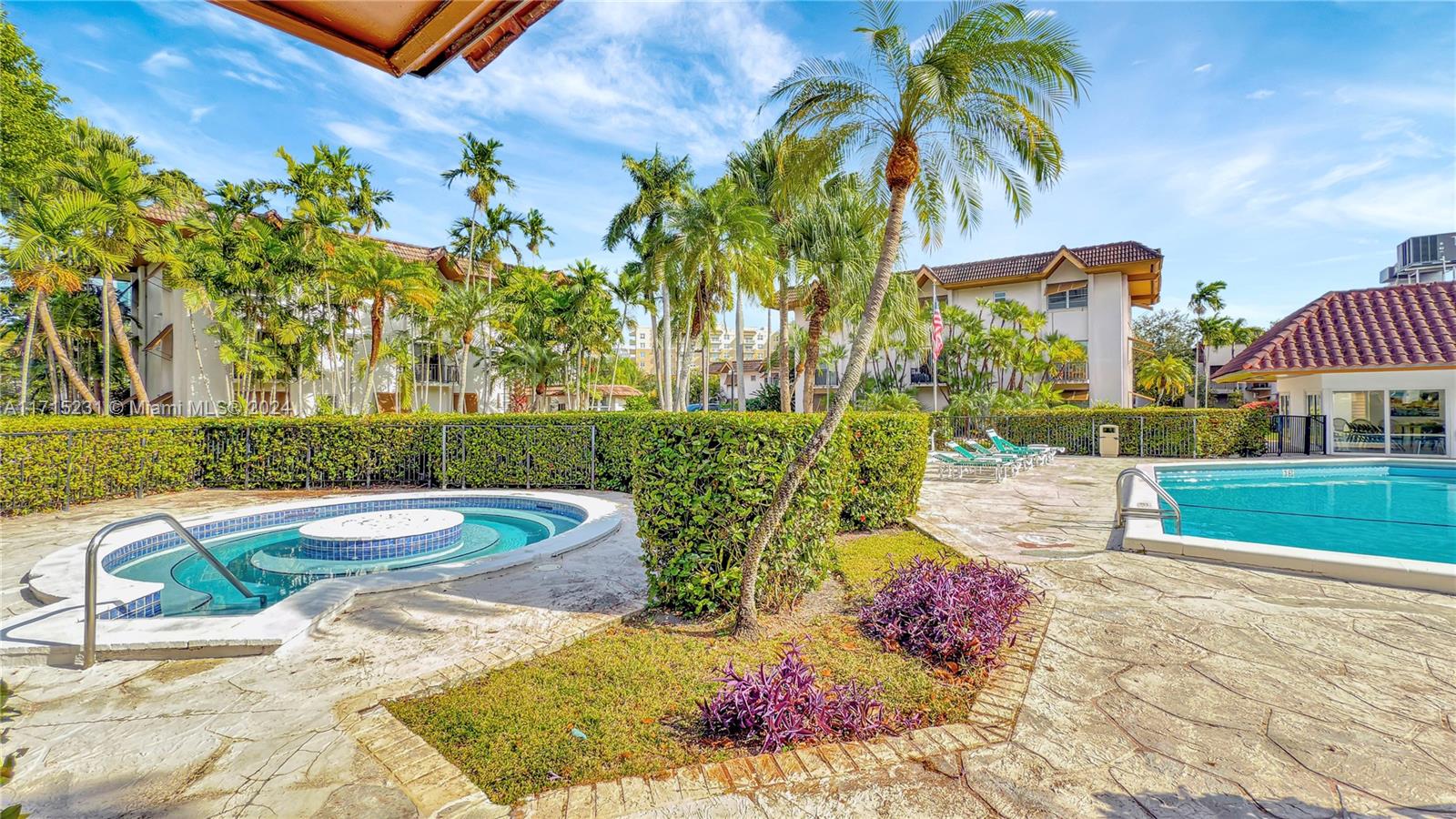 9302 Southwest 77th Avenue, Unit B1 Miami, FL 33156 - Photo 15 of 17 a view of a backyard