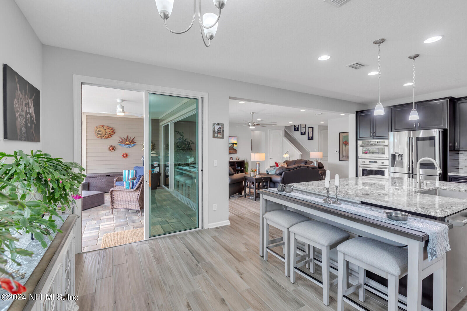 126 Firefly Trace St. Augustine, FL 32092 - Photo 14 of 54 a view of a kitchen and dining room