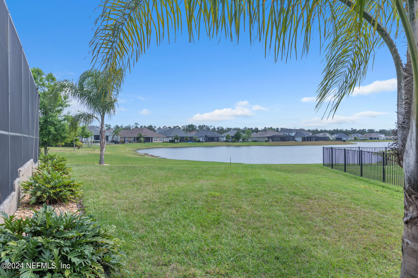 126 Firefly Trace St. Augustine, FL 32092 - Photo 39 of 54 a view of a field with grass and a palm tree