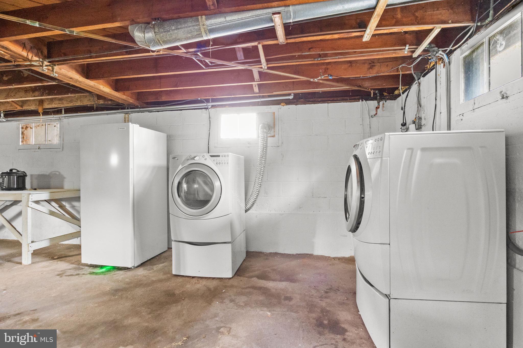182 West Upper Ferry Road Ewing, NJ 08628 - Photo 32 of 33 a utility room with dryer and washer