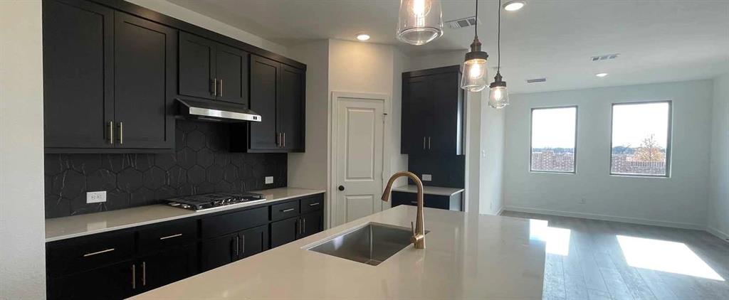 1612 Abbott Crk Road Celina, TX 75009 - Photo 13 of 34 Kitchen Construction Progress featuring the Noir Collection