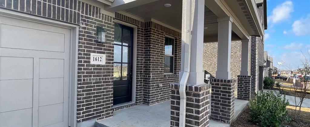 1612 Abbott Crk Road Celina, TX 75009 - Photo 3 of 34 Front Porch Construction Progress