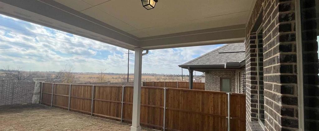 1612 Abbott Crk Road Celina, TX 75009 - Photo 4 of 34 Covered Patio Construction Progress