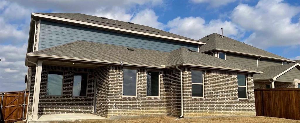1612 Abbott Crk Road Celina, TX 75009 - Photo 6 of 34 Rear Exterior Design Construction Progress