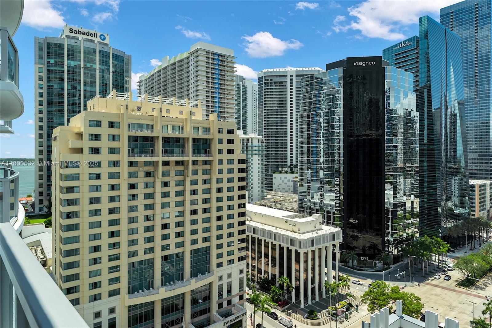 1060 Brickell Avenue, Unit 1811 Miami, FL 33131 - Photo 39 of 43 a view of a building with glass windows