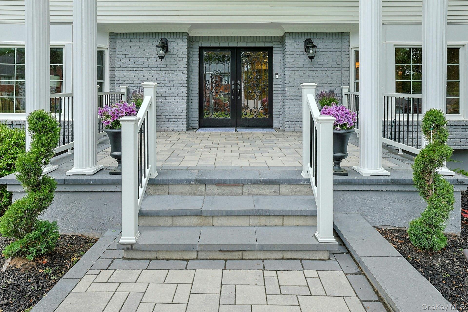 8 Dunmore Road New City, NY 10956 - Photo 2 of 48 a front view of a house with potted plants