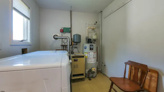 a room with storage and utility