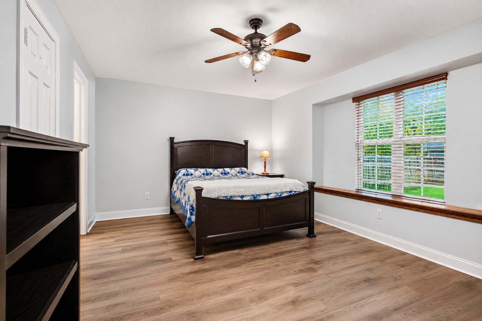312 Springwood Drive Conroe, TX 77385 - Photo 23 of 50 Spacious primary suite conveniently located on the first floor offers a peaceful retreat.