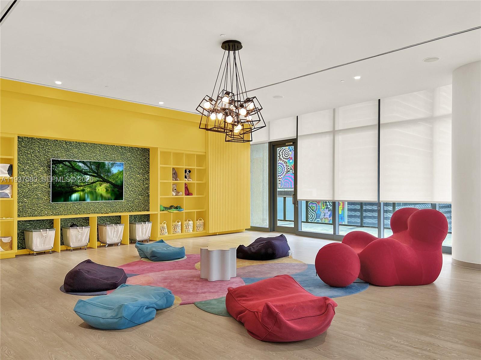 45 Southwest 9th Street, Unit 1609 Miami, FL 33130 - Photo 32 of 39 a bedroom with furniture and a large window