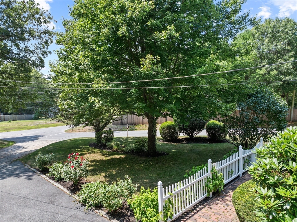 450 Skunknet Road Barnstable, MA 02632 - Photo 38 of 42 a view of a garden with a slide