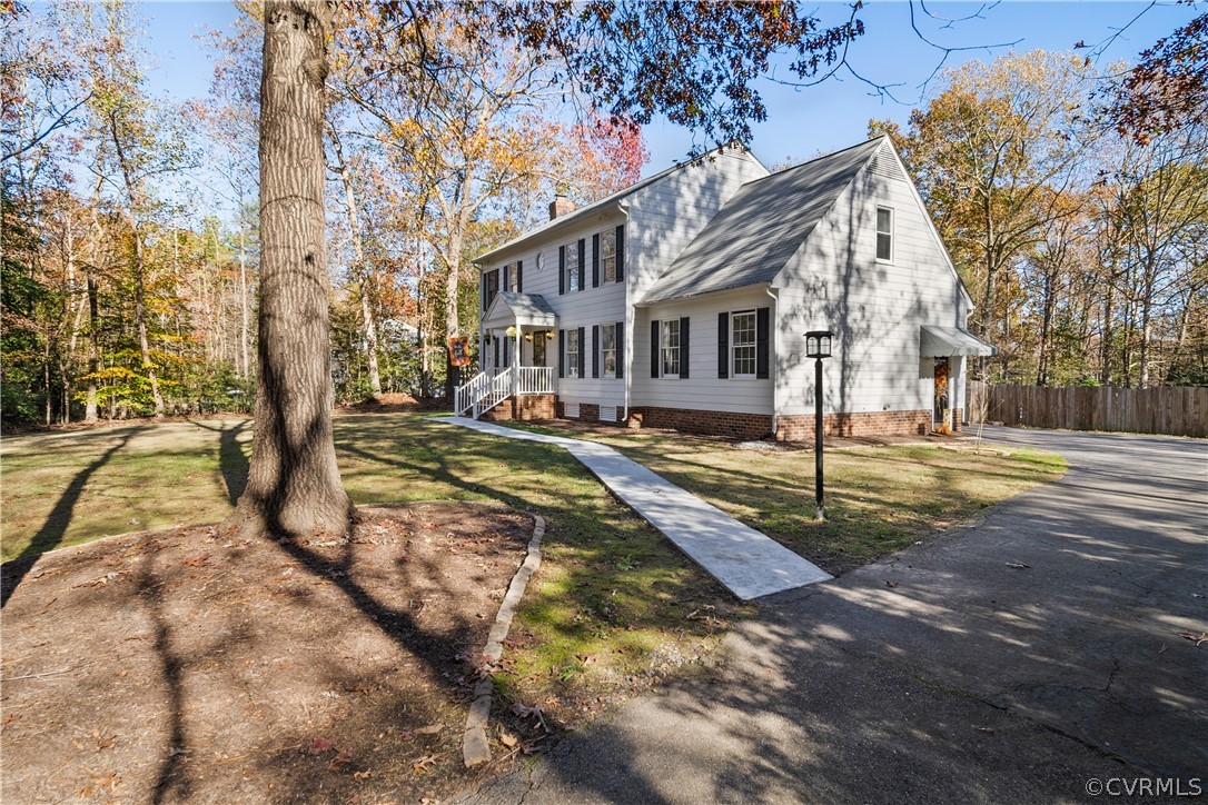 13441 Bailey Bridge Road Midlothian, VA 23112 - Photo 48 of 48 a view of residential houses with yard and road