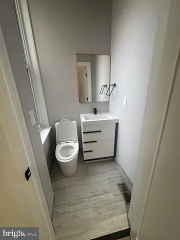 a close view of closet