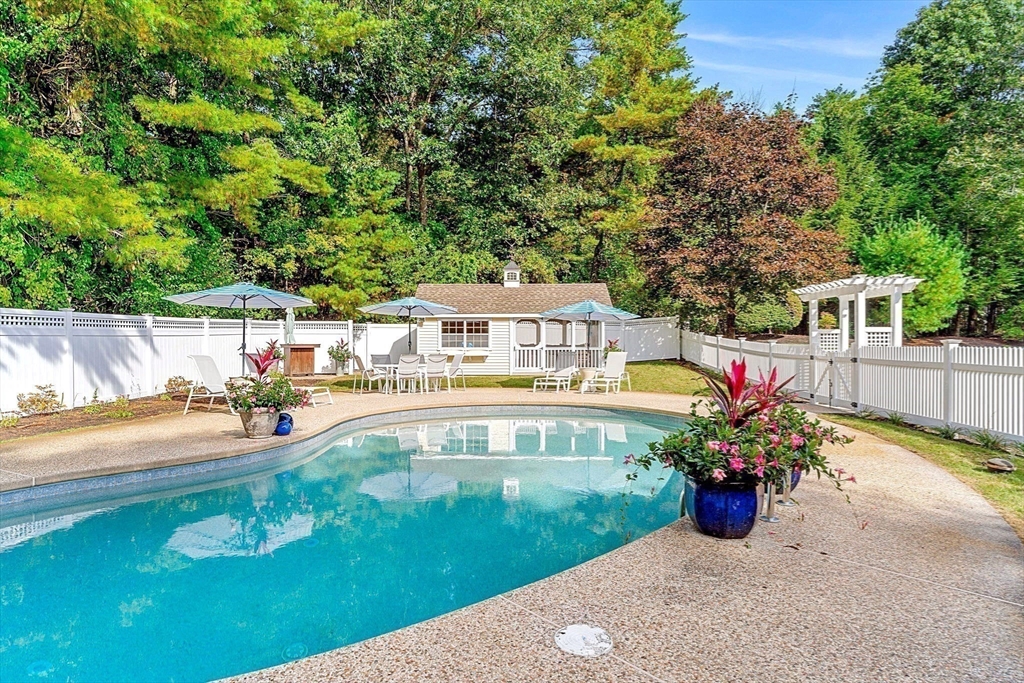 46 Wilmor Road Topsfield, MA 01983 - Photo 6 of 41 swimming pool view with a seating space