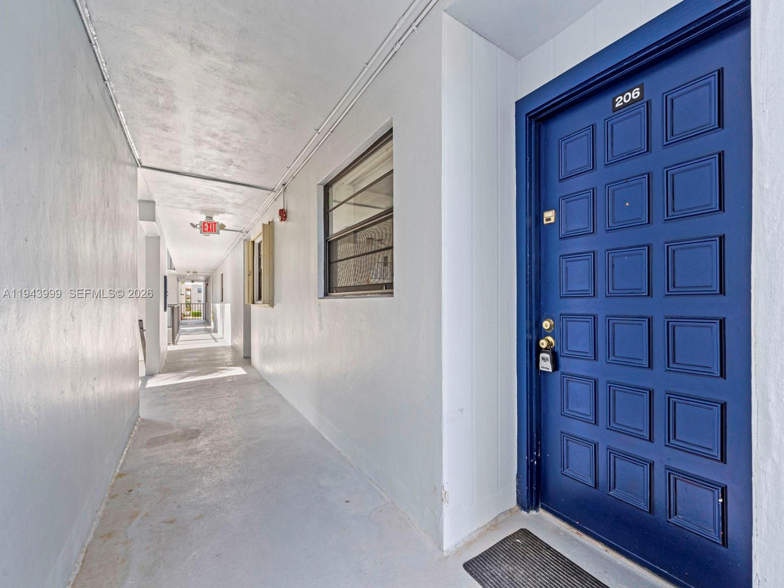 10825 Southwest 112th Avenue, Unit 206 Miami, FL 33176 - Photo 26 of 32 a view of a hallway with closet