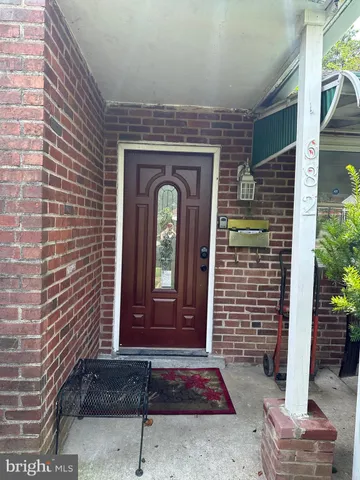 a front view of a house with a