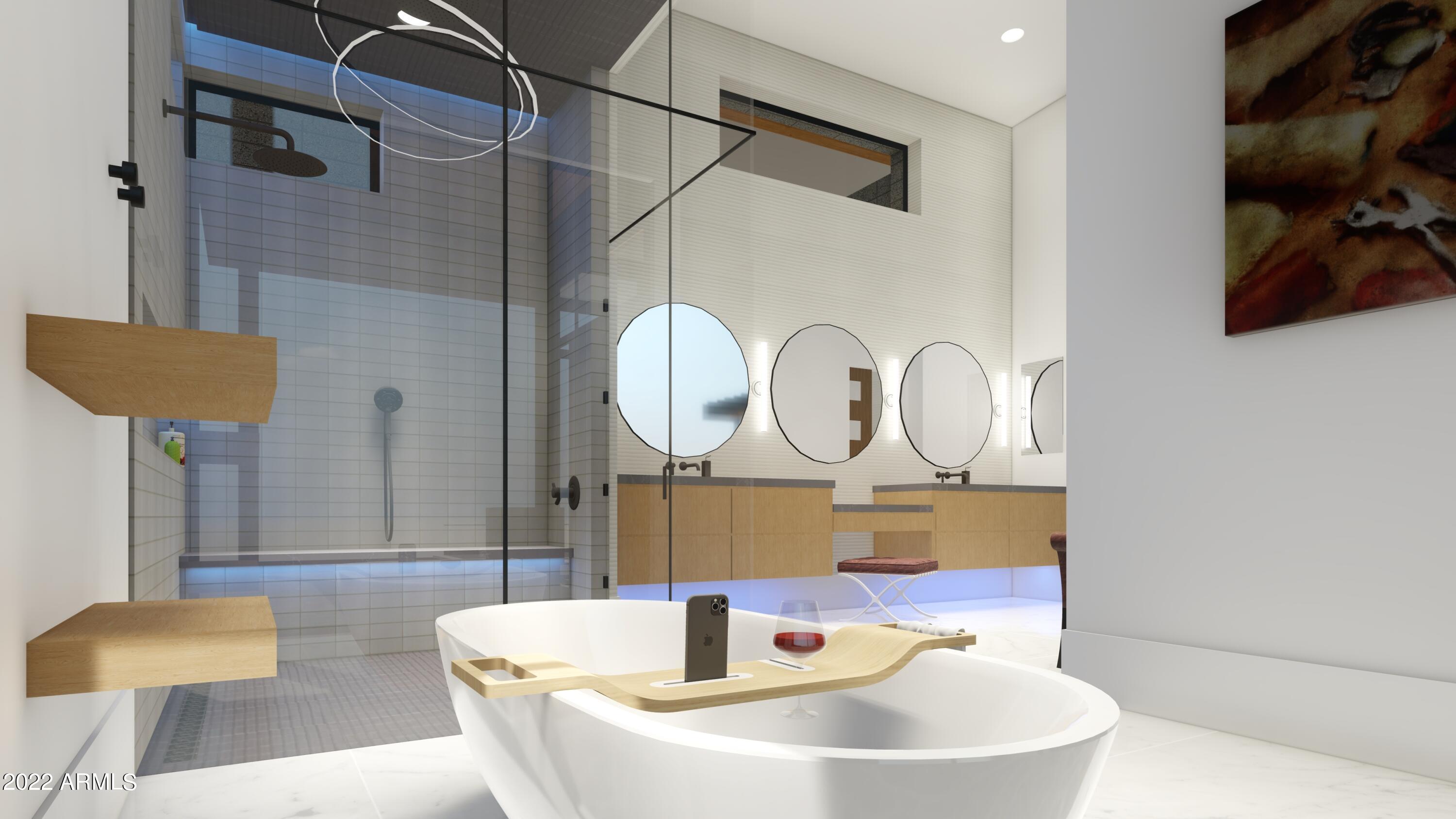 13096 East Cibola Road, Unit 30 Scottsdale, AZ 85259 - Photo 6 of 12 a bathroom with a sink and a mirror