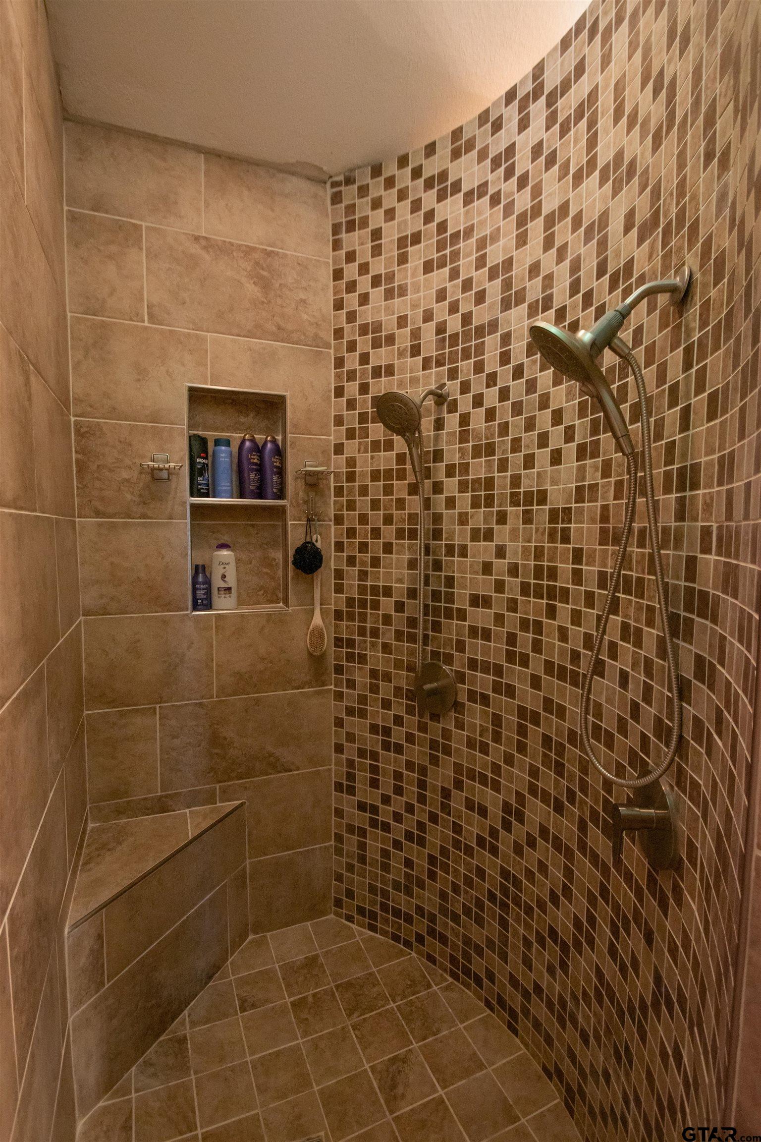 23120 Saddle Ridge Court Lindale, TX 75771 - Photo 15 of 37 a bathroom with a shower