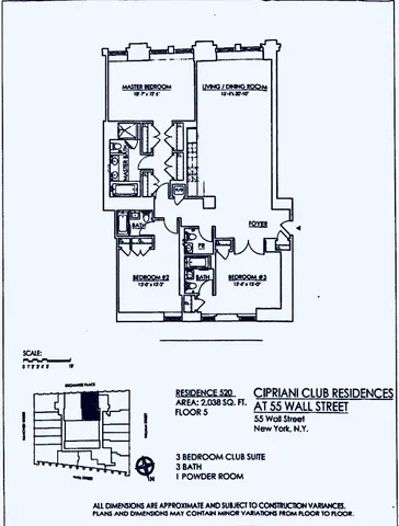 $1,875,000 | 55 Wall Street, Unit 530 | Financial District