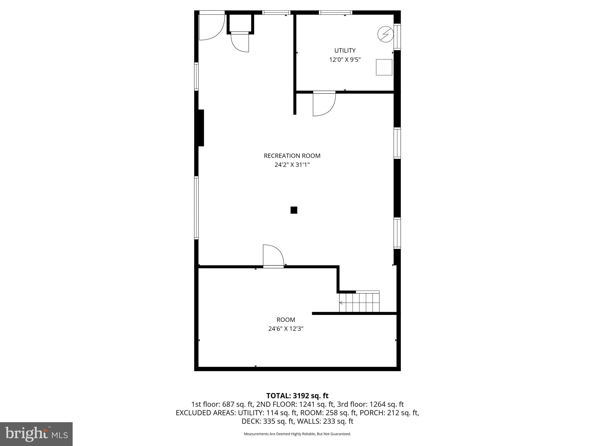 4021 Barrington Road Baltimore, MD 21207 - Photo 44 of 50 Current Floor Plan