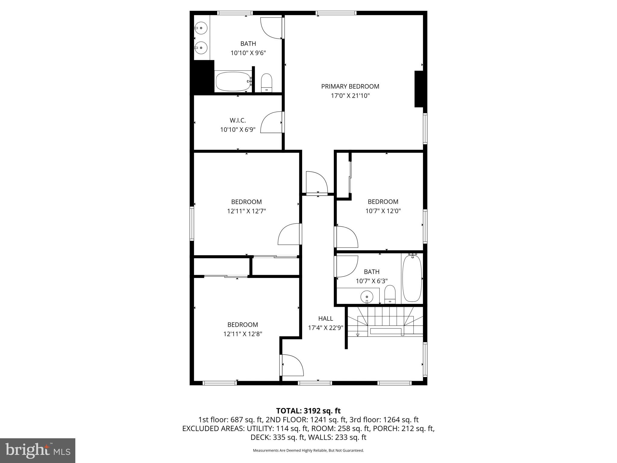 4021 Barrington Road Baltimore, MD 21207 - Photo 46 of 50 Current Floor Plan