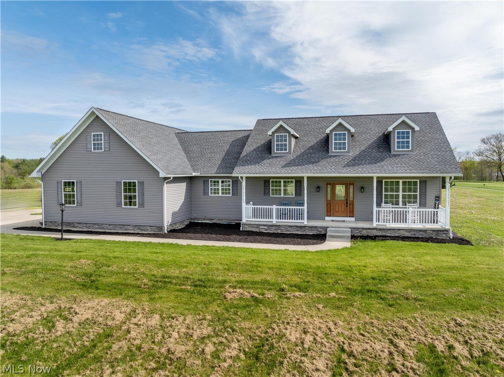This beautiful custom ranch is just shy of 2000 sq ft, sits on a 2.24-acre lot in Buckeye Schools, and is located on the Shale Creek Golf Course.