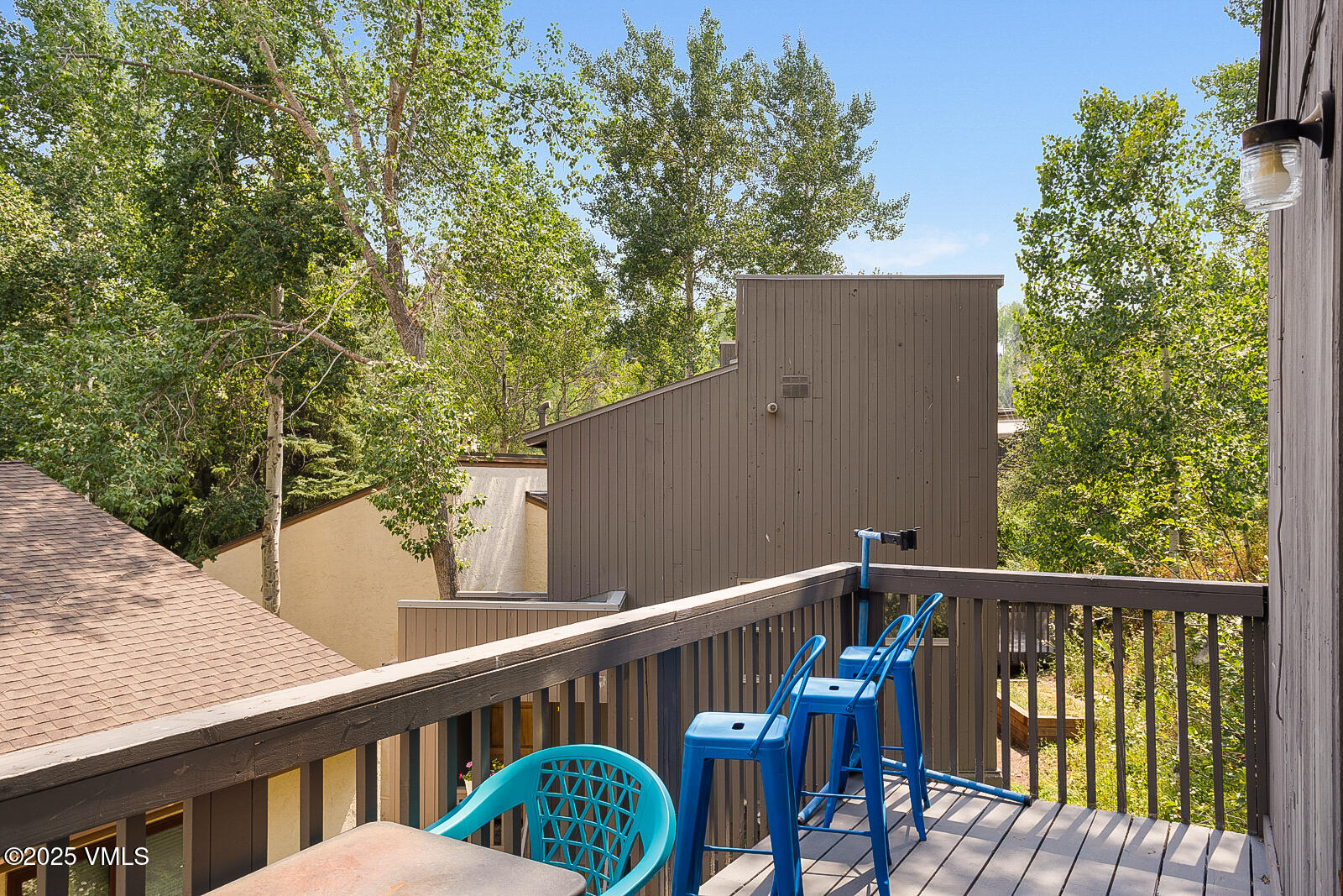 1490 Buffehr Creek Road, Unit A44 Vail, CO 81657 - Photo 13 of 39 a view of a deck