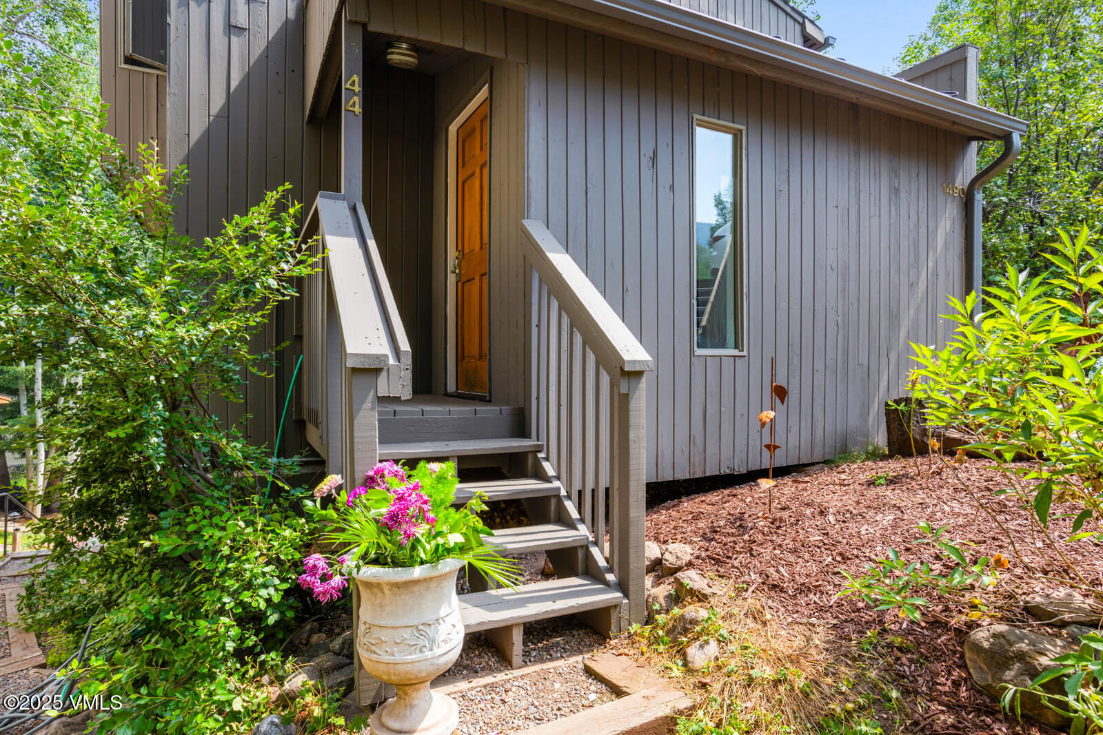 1490 Buffehr Creek Road, Unit A44 Vail, CO 81657 - Photo 29 of 39 a house with a entryway