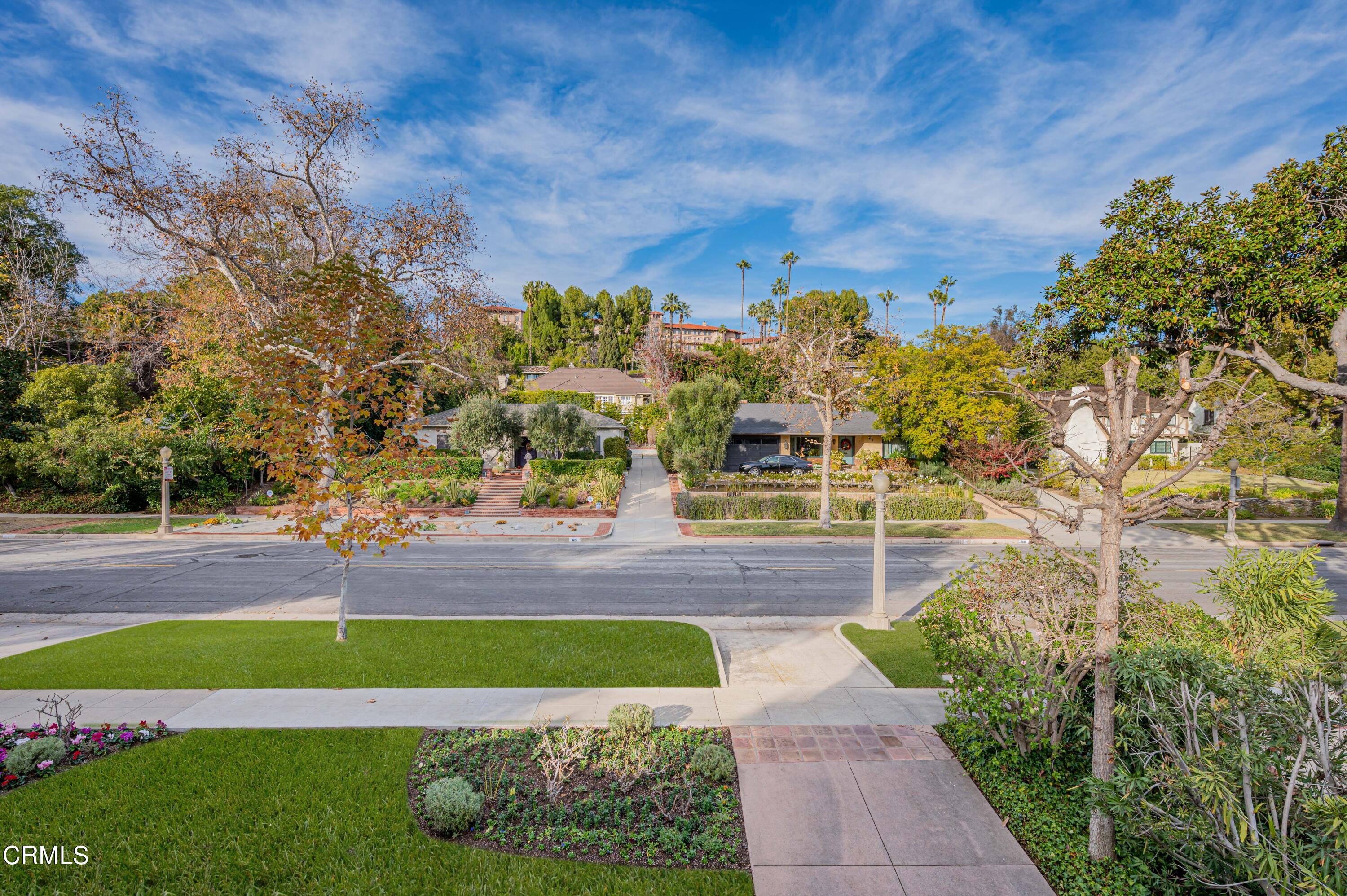 818 Old Mill Road Pasadena, CA 91108 - Photo 49 of 71 a view of a yard