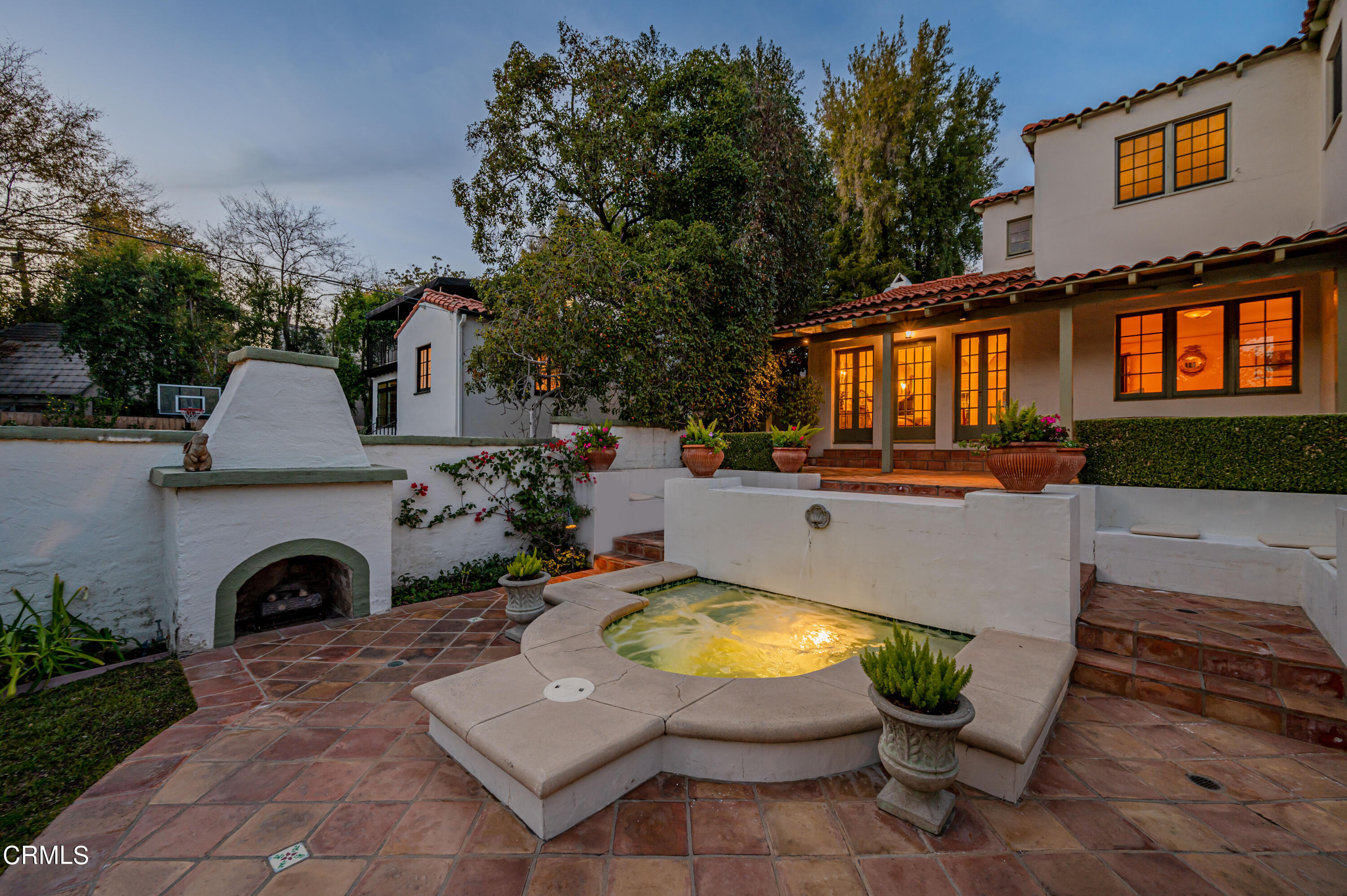 818 Old Mill Road Pasadena, CA 91108 - Photo 56 of 71 a front view of a house with swimming pool and furniture