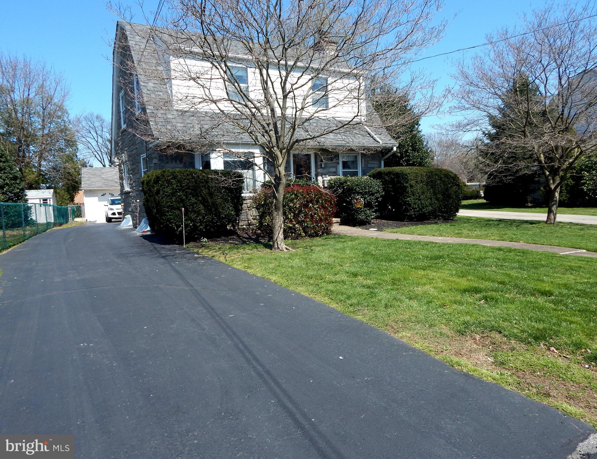 317 Nicholson Road Ridley Park, PA 19078 - Photo 3 of 36 Large private driveway to 2 car detached garage