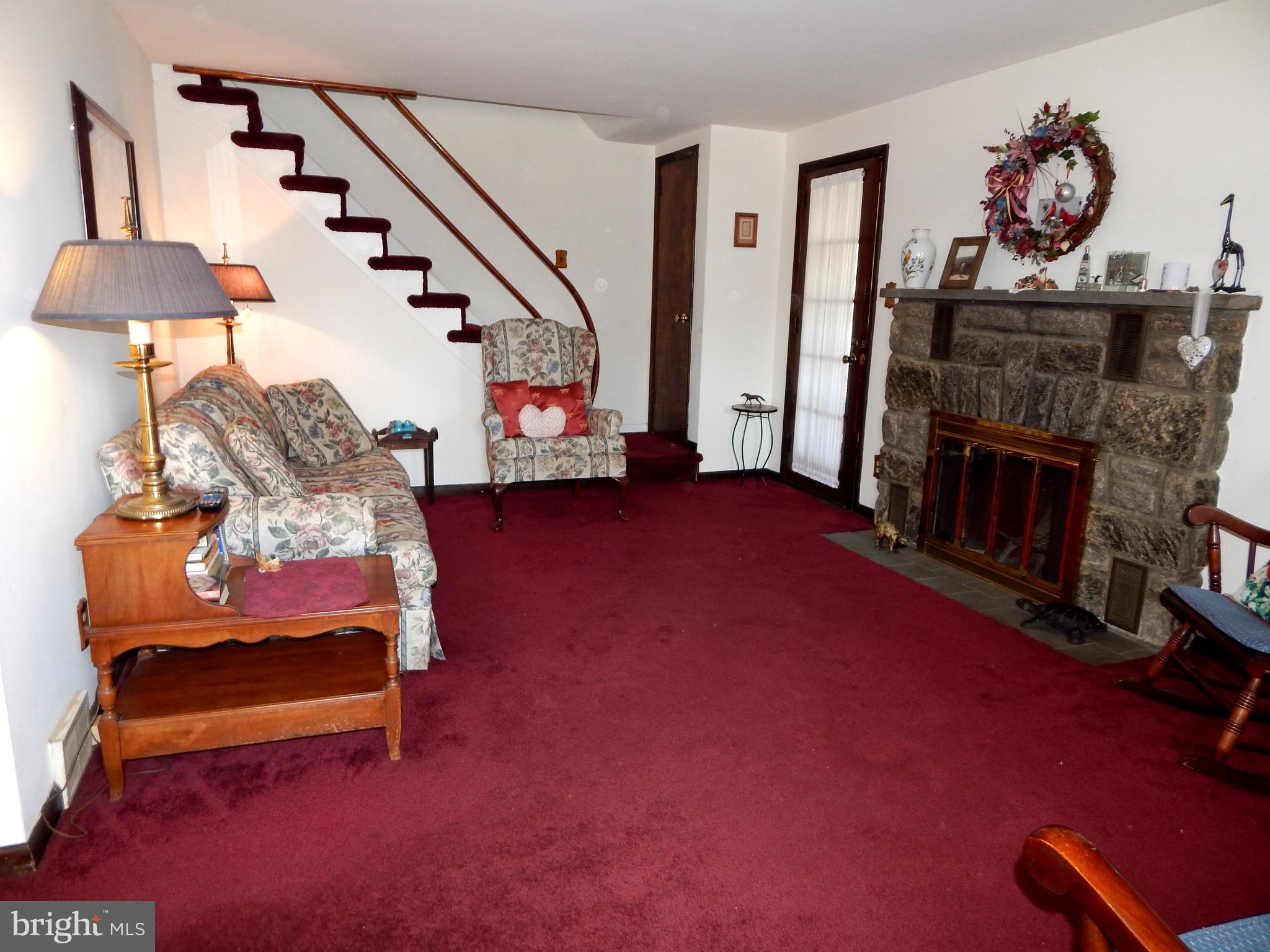 317 Nicholson Road Ridley Park, PA 19078 - Photo 6 of 36 Living rm w/entry to enclosed side porch