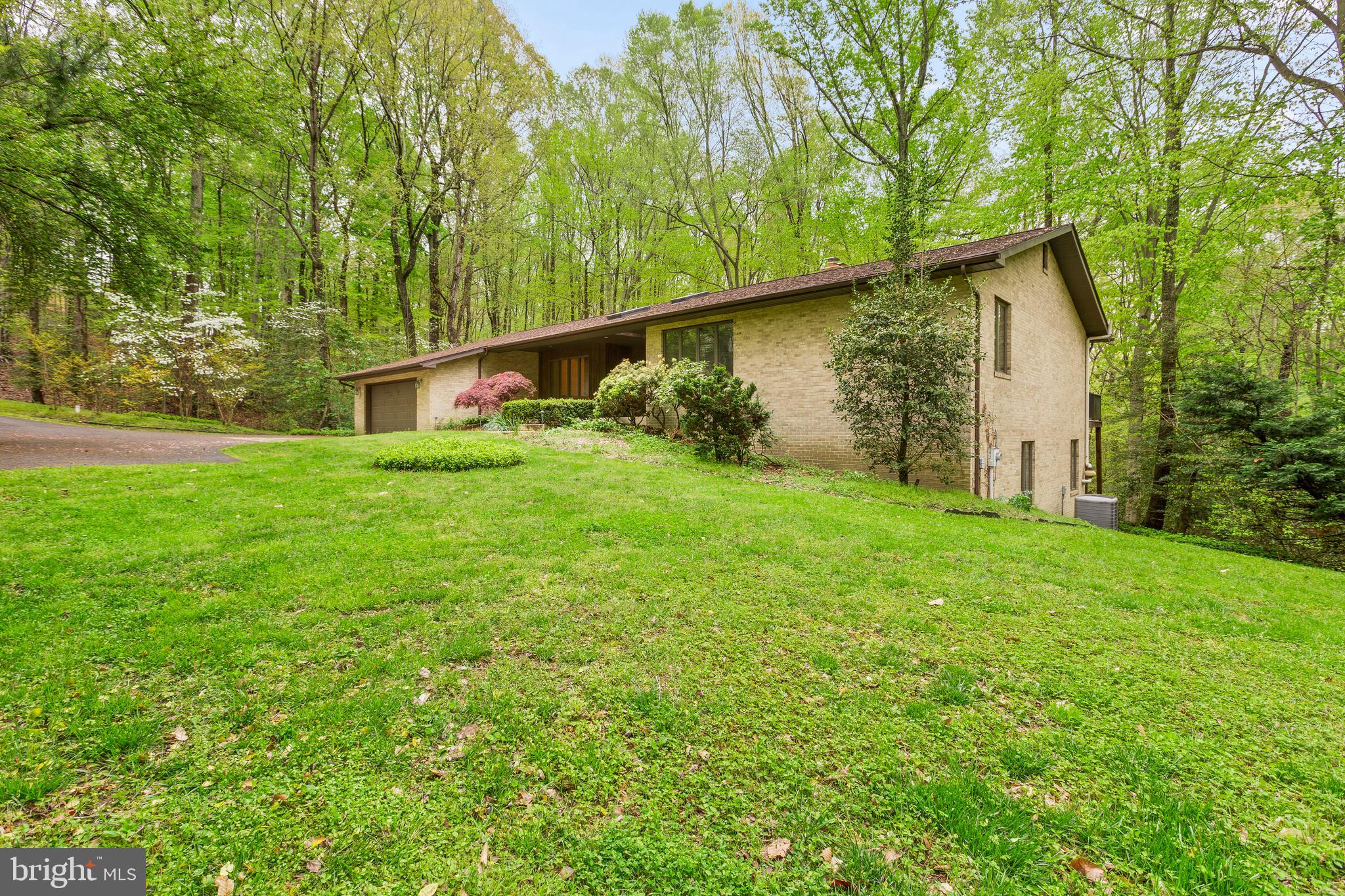 3200 Hickory Ridge Road Dunkirk, MD 20754 - Photo 4 of 44 a backyard of a house with large trees and plants